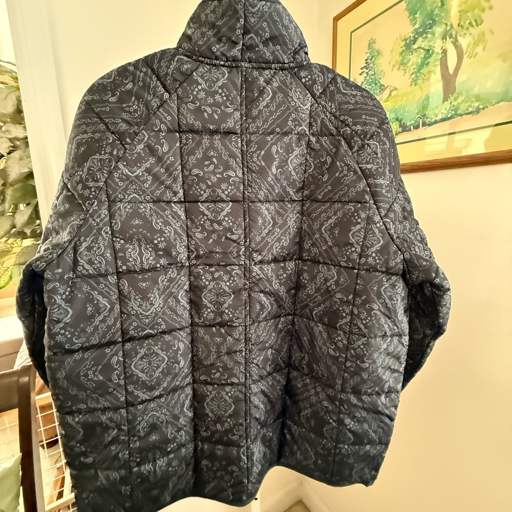 Indigo Thread Lightweight Puffer Jacket. Nwot. Si… - image 2